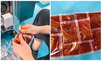Machine de conditionnement automatique d'huile d'olive de pâte de tomate 70g pour le ketchup remplissant