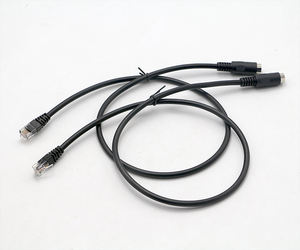 Custom Rj45 <b>8</b> <b>Pin</b> <b>Mini</b> <b>Din</b> <b>Cable</b> Male Female PVC Shield Cat8 LAN <b>Cable</b> for Laptop Computer Projector CE RHOS CN;GUA Certified - Product Image 4
