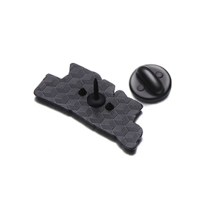 Spille nere con spille smaltate spilla con spilla in smalto lettera inglese musica Rock in lega con spille - Product Image 5