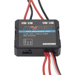 40A מיקרו מוברש <span class=keywords><strong>ESC</strong></span> דו כיוונית טיפוס מצב עבור WPL G500 RC דגם רכב