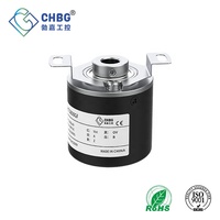 Codeur d'arbre incrémental CHBG 24v 100/360/500/600/100/1024/2000/2048/2500/impulsion rotatif optique codeur d'arbre creux