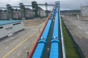 Hot Sale <strong>Air</strong> Cushion Conveyoren Closed <strong>Belt</strong> Conveyorenclosed <strong>Air</strong> Cushion <strong>Belt</strong> <strong>Conveyor</strong> for Grain - Product Image 6