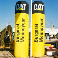Colonne Lumineuse Publicitaire Support sur Mesure Tube LED Skydancer Gonflable Personnalisé pour Équipement Publicitaire