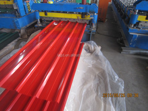 Tegole Ondulate in Acciaio Preverniciato (PPGI) della Fabbrica Cinese, Lamiera per Tetti Resistente al Calore e Impermeabile, Lamiera d'Acciaio Laminata a Freddo (Vecchio Modello) - Product Image 3