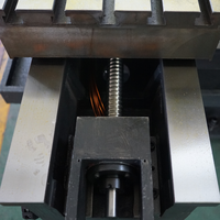 Centre d'usinage CNC vertical 4 axes HIPOW XH7140 avec broche BT40, broche simple, multifonctionnel