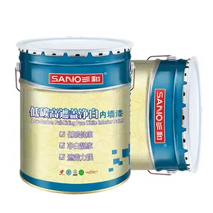 2022 New Arrival Low-Carbon White Interior Paint High Covering Power Coating for Bedroom Without Smell