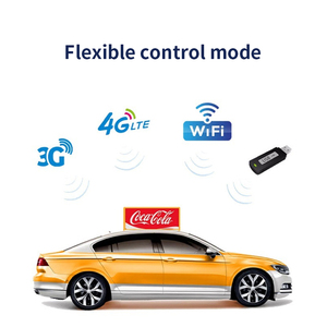 P3 đầy đủ màu sắc ngoài trời không thấm nước IP65 LED hiển thị cho dấu hiệu xe & taxi quảng cáo hàng đầu - Product Image 4