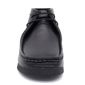 Prix de gros Wallabee Chaussures bateau pour hommes en cuir PU, confortables, mi-montantes, style mocassin décontracté pour la marche - Product Image 5