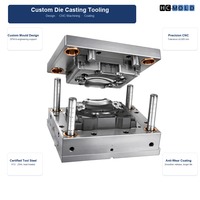 Fabrication de moules de fonderie sous pression de qualité export pour outillage de fonderie sur mesure avec CNC et revêtement