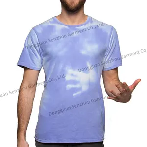Custom Summer Temperature Sensitive Gradient T-shirt 100% Cotton Uv Activated Color Changing Tee Shirt For Men