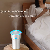 Portable 300ml USB dynamique humidificateur d'air ultrasons contrôle du son électrique petit diffuseur de voiture pour l'aromathérapie utiliser bureau maison