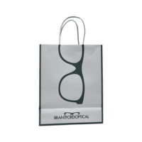 Offre Spéciale kraft recyclé sacs en papier pour lunettes logo personnalisé vecteur optique sacs lunettes sac en papier