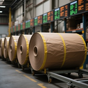 Tẩy trắng/chưa tẩy trắng mỡ bằng chứng giấy 40g 50G 60G Trắng/Nâu/Xám Màu cấp thực phẩm Giấy Gói ở dạng cuộn - Product Image 5