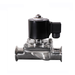 วาล์วโซลินอยด์ COVNA 12V 24V แบบปิดปกติ ชนิด Tri Clamp สแตนเลสเกรดอาหาร สำหรับนม - Product Image 5