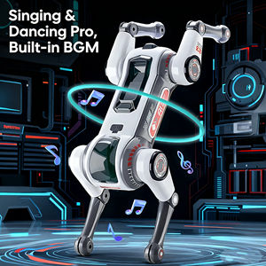 Mascota Robótica Inteligente, Perro Robot Acrobático Biónico con Control Remoto 2.4G, Trucos Realistas, Interacción de Voz con IA, Luz LED Dinámica y Música - Product Image 4