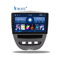 Autoestéreo BQCC de 10" con Android 13, Pantalla IPS, CarPlay, Octa Core, RDS, ASP, DSP, 4G, WIFI y GPS para Peugeot 107, Toyota Aygo, Citroen C1 de 2005 a 2014