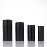 15g 50g 75ml Conteneur vide de bâton de déodorant de gel en plastique 30ml Tubes ronds cosmétiques de torsion vers le haut Emballage solide de crème de parfum