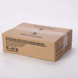 مضخم صوت احترافي FS-206 مع معالج إشارات رقمي وبلوتوث وراديو FM ومنفذ USB، معدات صوتية بقوة 60 واط × 2 قناة واحدة للاستخدام المنزلي/الكاريوكي - Product Image 6