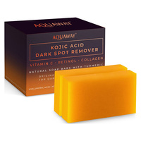 Savon au Curcuma et à l'Acide Kojique Naturel Original pour Blanchiment de la Peau, Prix de Gros, Marque Privée