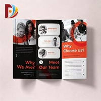 Brochures personnalisées Fangda, dépliants publicitaires, impression de flyers, service d'impression papier en gros, format A3/A4/A5/A6