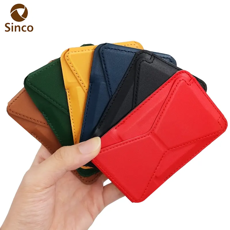 New Design Kickstand Card Holder Leather Wallet For iPhone 12 Pro