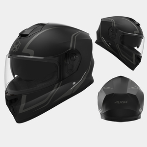 Helm Motor Listrik NJ New Unisex Full Face Plastik Masker Ganda Semua Musim Untuk Dewasa Kemasan Kotak Pelindung Kepala 168 - Product Image 2