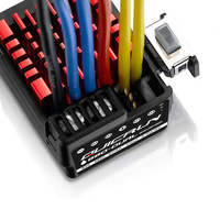 Contrôleur de vitesse étanche Hobbywing QuicRun WP 880 Dual Brushed ESC 80A pour accessoires de voiture RC 1/8 1/10 et drone