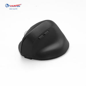 <span class=keywords><strong>Souris</strong></span> verticale sans fil OEM double mode 2.4G & BT, 6 boutons, ergonomique, rechargeable, suivi optique, silencieuse, pour PC droitier, en stock - Product Image 4