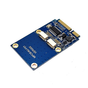 Mini carte adaptateur PCI-E vers USB extension d'interface USB 2.0 à double port pour accessoires informatiques de carte mère d'ordinateur portable - Product Image 5