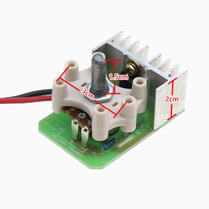 Interruptor de Control de Temperatura Yuanyi 220V 20A con Perilla para Calentador Eléctrico de Uso Doméstico - Product Image 1