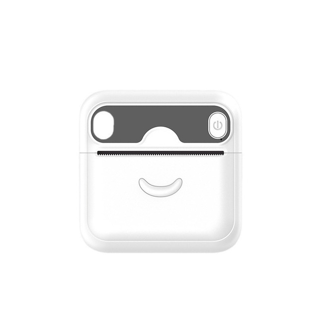Mini Pocket Thermal Label Printer for Portable Wireless Instant HD Printing 203dpi 58mm Paper 1000mAh Battery 1-Year