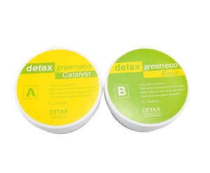 Matériaux d'empreinte Detax Vert & Jaune, dureté 40 Shore, pour accessoires d'aides auditives CIC ITE personnalisées pour Signia - Product Image 4