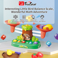 Balance numérique multifonctionnelle FiveStar pour enfants, jeu éducatif d'apprentissage des mathématiques en plastique