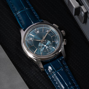 Montre mécanique automatique de luxe pour homme ETA, bracelet en acier inoxydable et cuir 20 mm, étanche, verre saphir, style business - Product Image 2