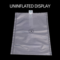 Sacs remplis d'air de raisin, sacs gonflables en plastique personnalisés de Protection de l'environnement sacs d'emballage alimentaire colonne d'air gonflable de Protection