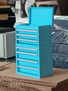 Combo mini hộp công cụ ngăn kéo thép mini Box thời trang nhỏ ngực với Top Cover công cụ lưu trữ - Product Image 4