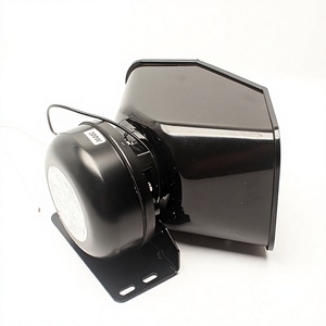 Bocina de Alarma para Auto Negra Angulada de 200W de Alta Potencia, Altavoz Universal de 12V para Vehículos - Product Image 3