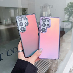 Funda Protectora para Teléfono <span class=keywords><strong>Samsung</strong></span> S26 Ultra S25 S24 S23 S22 Plus S21FE A56 A35 A34 A36 A26 A15 A16 A13 A17 con Degradado de Color y Resistente a Caídas - Product Image 3