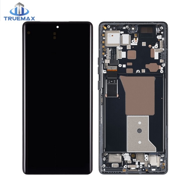 OLED Assembly with Frame for Motorola Moto Edge X40 5G Plus 40 Pro XT2301 Replacement Lcd Screen Display