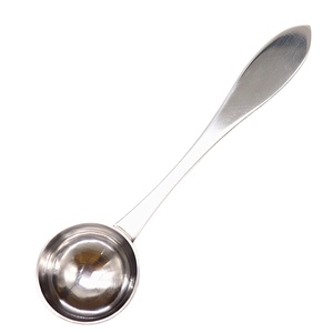 Cuchara medidora de acero inoxidable para servir té y café - Product Image 1