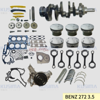 Kit de pièces de rechange moteur 272 testé en usine à 100 %, comprenant un kit d'arbre d'équilibrage pour Mercedes Benz M272 2.5 2.5L 3.0 3.0L 3.5 3.5L, référence OE 2720302672