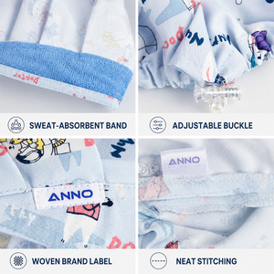 Cappello Regolabile Anno in Poliestere e Cotone Traspirante con Stampa per Infermiere o Medici, Ideale per Donne con Capelli Lunghi - Product Image 2