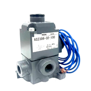 Mới ban đầu Kuroda as2306 02 100 3/2 cách solenoid valve 1/4 "AC100V -0.1 ~ 1 <span class=keywords><strong>Mpa</strong></span> tự động hóa công nghiệp Pac PLC điều khiển - Product Image 1