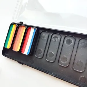 ชุดสีเพ้นท์หน้าแบบน้ำ 10 สี สำหรับเด็ก ใช้เพ้นท์ตัวได้ เหมาะสำหรับการแสดงออกทางสร้างสรรค์ - Product Image 5
