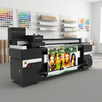Nueva Impresora Automática de Inyección de Tinta UV I3200 Ricoh G5/G6 con Sistema de Rollo a Rollo y Cama Plana para Materiales Flexibles y de Cuero