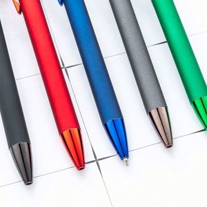 1.0Mm Aluminum Retractable Custom Logo Hotel Corporate Advertising Gift Multi-Color Metal Ballpoint <b>Pen</b> - Product Image 3