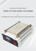 Fabricant OEM/ODM Machine manuelle de séparation de verre LCD sous vide de 7 pouces pour Iphone Mobile Lcd