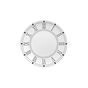 Venta al por mayor de alta calidad hueso China juego de vajilla creativa forma de reloj en relieve placa de cerámica - Product Image 6