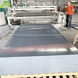 JTC Brand 1-60mm 4x8 grey white pvc sheet for industry plating bath chemical manufacture supplier upvc