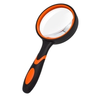 Handheld Magnifying Glasses With Light LED Illuminated Magnifier With 3X 45X High Magnification for Elderly Reading